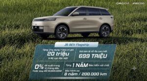 Jaecoo J5 BEV tại OMODA & JAECOO Phú Mỹ Hưng